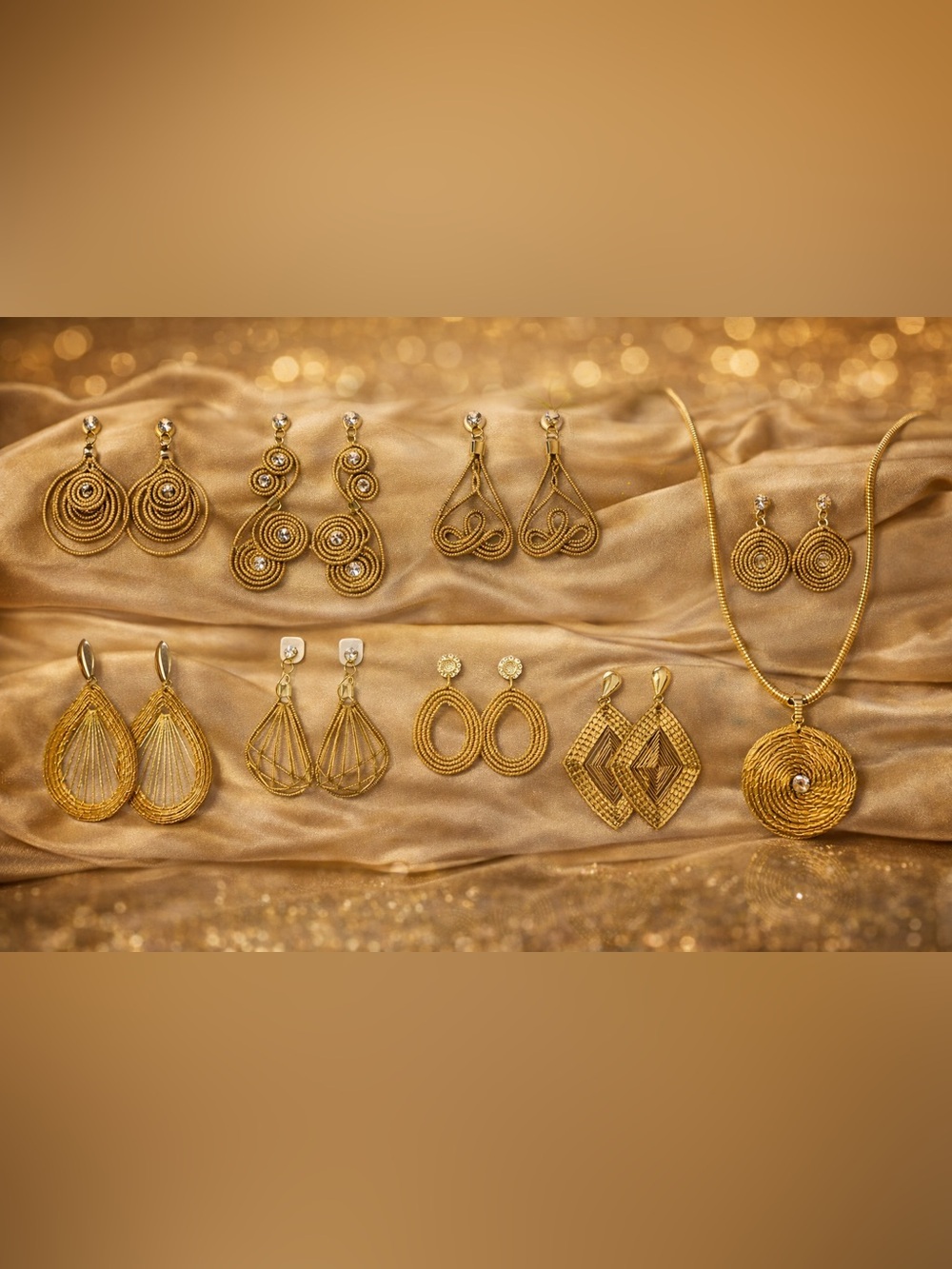 Gold-Tone Women’s Statement Bracelet Collection